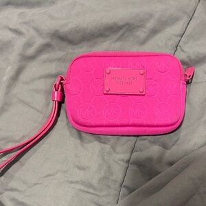 Michael Kors Fuchsia Wristlet